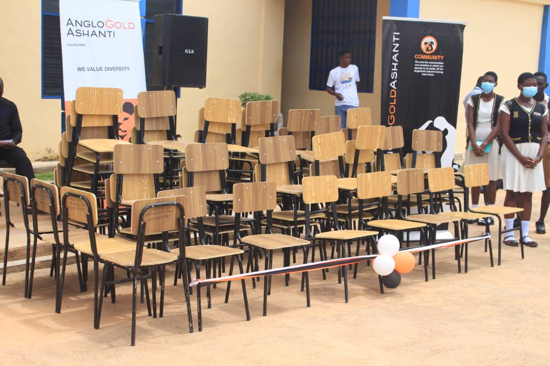 AGA donates to Obuasi Sec Tech